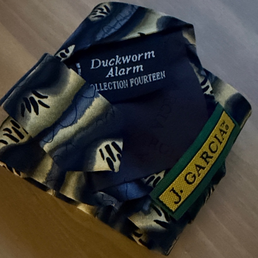 Grateful Dead Singer, Jerry Garcia Silk Tie